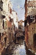 Levitan, Isaak Canal in Venice oil on canvas